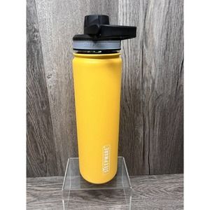 The Tea Spot Steepware Tea Tumbler 22oz Yellow Bottle with Tea Infuse-New